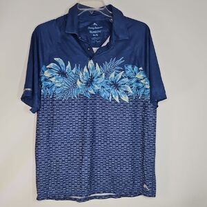 Tommy Bahama Navy Floral Button Down Shirt